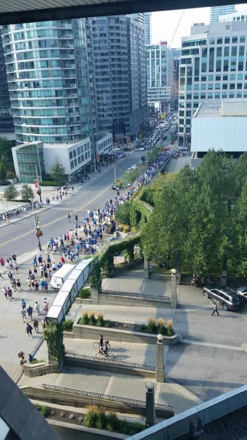 leaving rogers centre